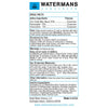 Watermans Sunscreen SPF 50 Aqua Armor Lotion (3 oz. pouch)