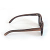 Woodroze PoleKat Ebony Wood Polarized Sunglasses (Polar Mirror Lens) Side