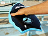 Slyde Handboards Wedge (Carbon Blue) back