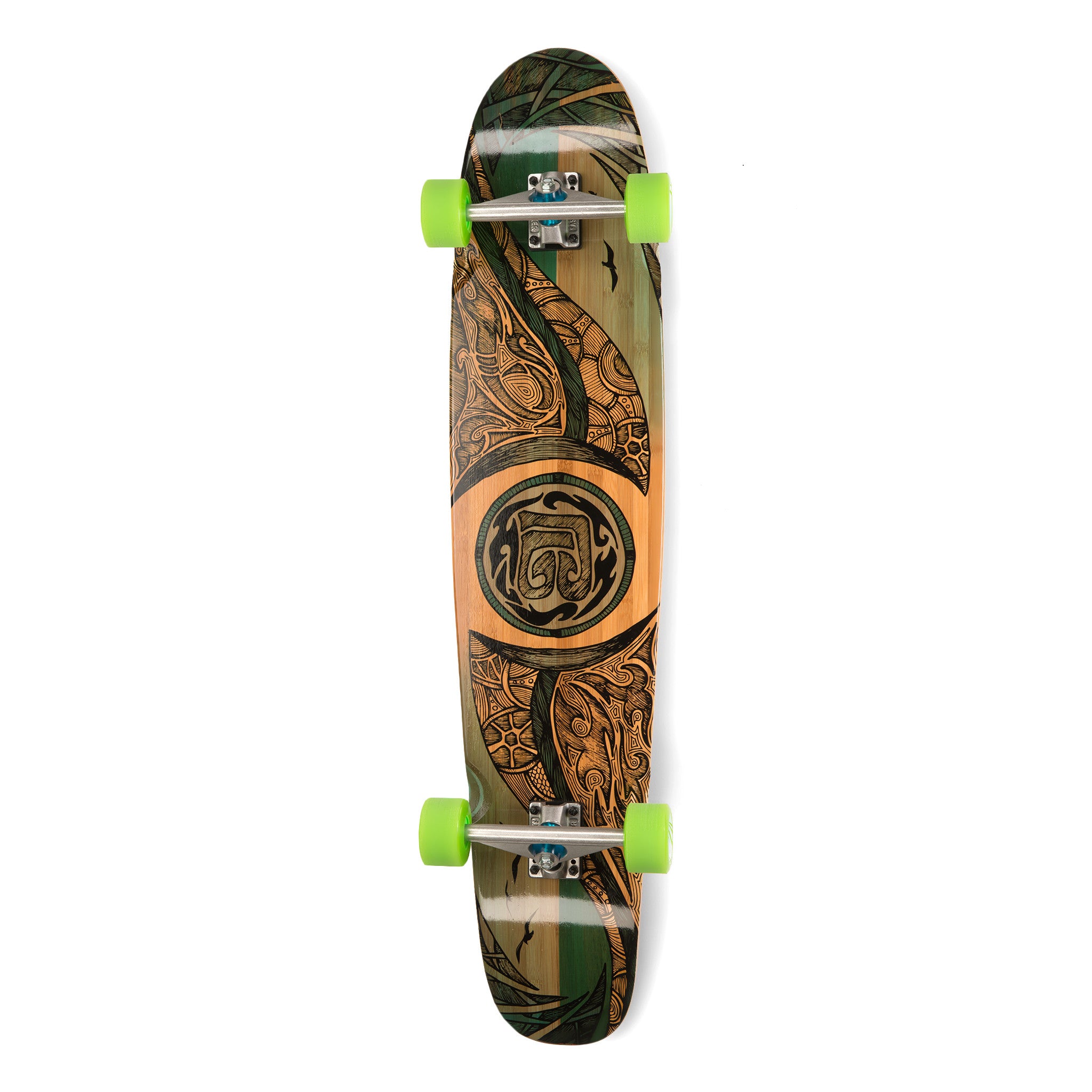Bamboo Skateboards Mirrored Sea Skateboard – Groundswell Supply