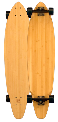 Bamboo Square Tail Blank Longboard