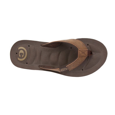 Cobian Draino Mens Sandals (Chocolate)- Top