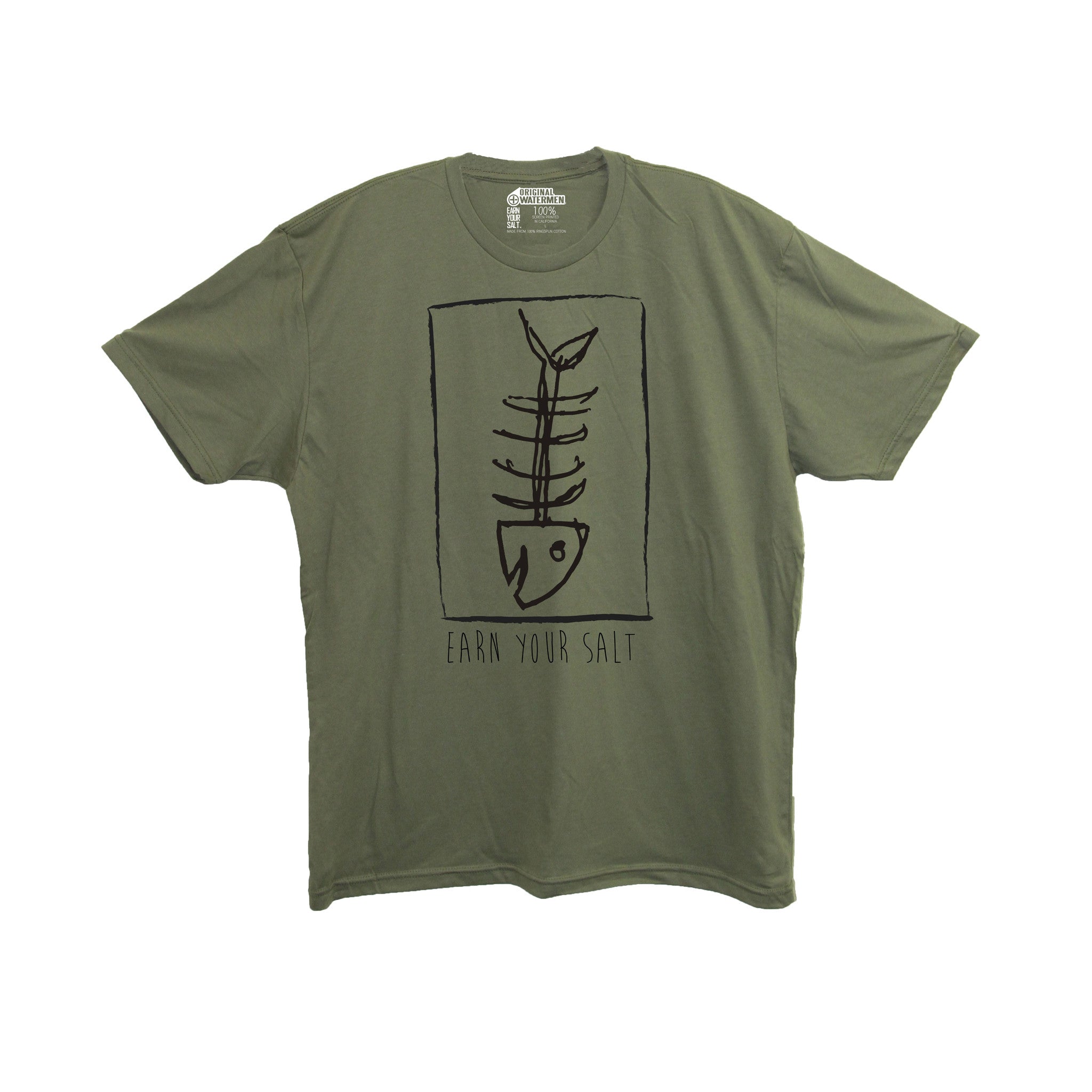 Original Watermen Fish Bone T-Shirt – Groundswell Supply