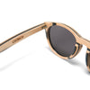 Woodroze Ostrich Canadian Maple Polarized Sunglasses (Slate/Natural) 4