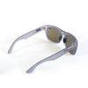 Woodroze Roost'r Softwood Polarized Sunglasses (Nebula Grey/Blue Lens) Back