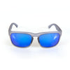 Woodroze Roost'r Softwood Polarized Sunglasses (Nebula Grey/Blue Lens) front