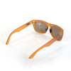 Woodroze Roost'r Softwood Polarized Sunglasses (Nebula Orange/Gold Lens) Back