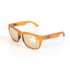 Woodroze Roost'r Softwood Polarized Sunglasses (Nebula Orange/Gold Lens)